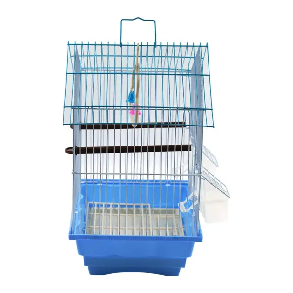 Geruch & Lächeln Vogelkäfig Zubehör Käfig Comederos Schaukel ständer Stick 37,5x27x38,3 cm Indoor Outdoor hängende Vogelkäfige - Image 3