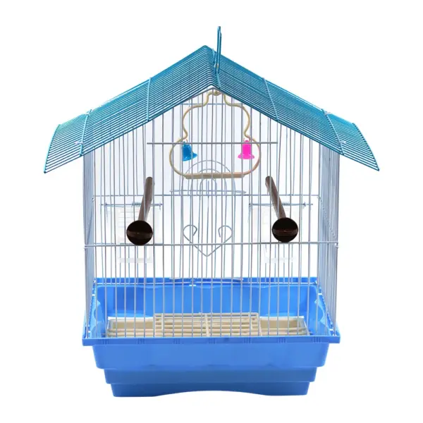 Geruch & Lächeln Vogelkäfig Zubehör Käfig Comederos Schaukel ständer Stick 37,5x27x38,3 cm Indoor Outdoor hängende Vogelkäfige - Image 4