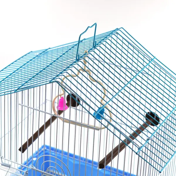 Geruch & Lächeln Vogelkäfig Zubehör Käfig Comederos Schaukel ständer Stick 37,5x27x38,3 cm Indoor Outdoor hängende Vogelkäfige - Image 5