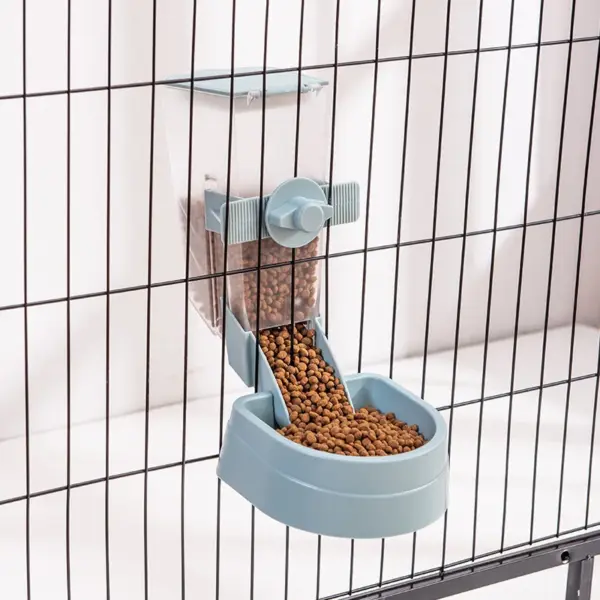 Automatische Pet Schüsseln Käfig Hängen Feeder Pet Wasser Flasche Lebensmittel Behälter Spender Schüssel Für Welpen Katzen Kaninchen Haustier Fütterung Produkt - Image 14