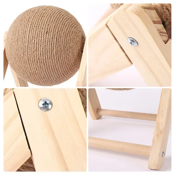 Katze Kratzen Ball Spielzeug Kätzchen Sisal Seil Ball Bord Schleifen Pfoten Spielzeug Katzen Scratcher Tragen-beständig Haustier Möbel liefert - Image 20