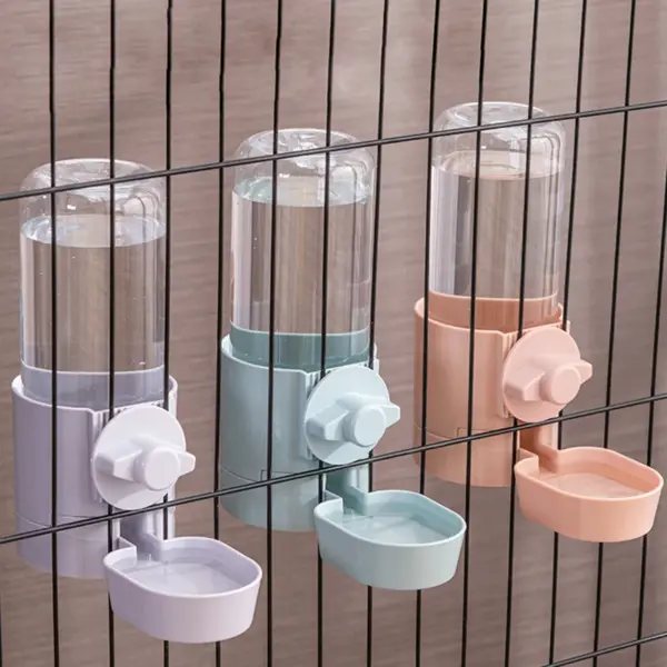 Automatische Pet Schüsseln Käfig Hängen Feeder Pet Wasser Flasche Lebensmittel Behälter Spender Schüssel Für Welpen Katzen Kaninchen Haustier Fütterung Produkt - Image 18