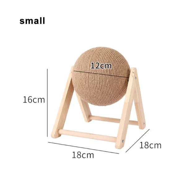 Katze Kratzen Ball Spielzeug Kätzchen Sisal Seil Ball Bord Schleifen Pfoten Spielzeug Katzen Scratcher Tragen-beständig Haustier Möbel liefert - Image 21