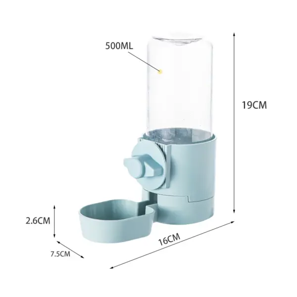 Automatische Pet Schüsseln Käfig Hängen Feeder Pet Wasser Flasche Lebensmittel Behälter Spender Schüssel Für Welpen Katzen Kaninchen Haustier Fütterung Produkt - Image 21