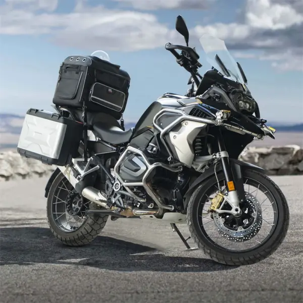 Motorrad Haustier Tasche Haustier Hund Träger mit Beifahrersitz Gepäckträger Für Yamaha MT07 MT09 R1 Für Touring Street Glide Road King - Image 19