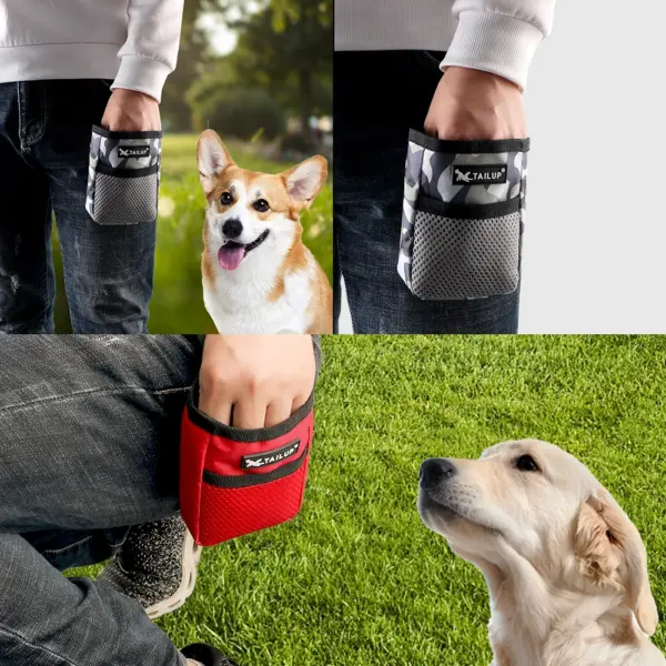 Pet Feed Tasche Hund Zubehör Für Hund Outdoor Training Snack Training Gehorsam Tasche Pet Food Behandeln Tasche Taille Beutel - Image 4