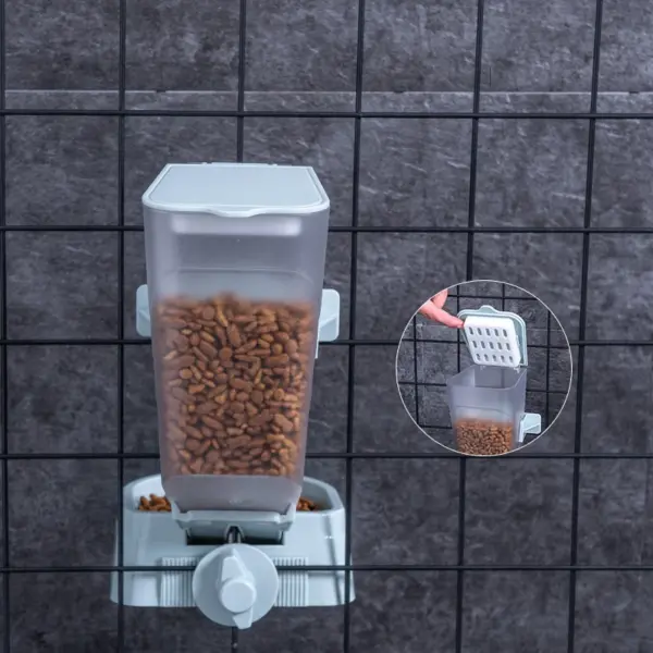 Automatische Pet Schüsseln Käfig Hängen Feeder Pet Wasser Flasche Lebensmittel Behälter Spender Schüssel Für Welpen Katzen Kaninchen Haustier Fütterung Produkt - Image 23