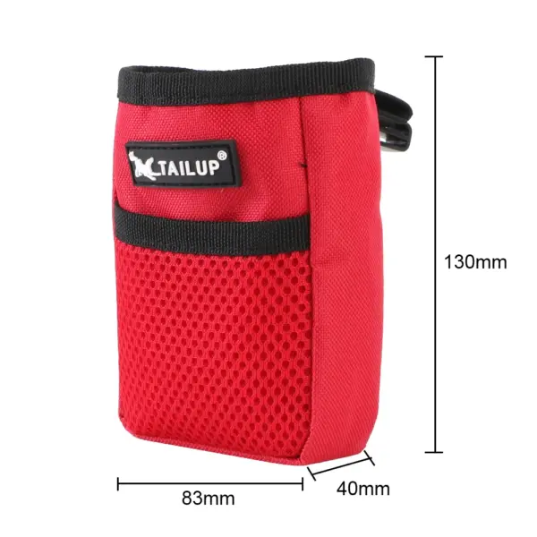 Pet Feed Tasche Hund Zubehör Für Hund Outdoor Training Snack Training Gehorsam Tasche Pet Food Behandeln Tasche Taille Beutel - Image 5