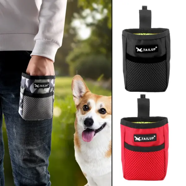 Pet Feed Tasche Hund Zubehör Für Hund Outdoor Training Snack Training Gehorsam Tasche Pet Food Behandeln Tasche Taille Beutel