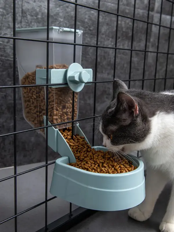 Automatische Pet Schüsseln Käfig Hängen Feeder Pet Wasser Flasche Lebensmittel Behälter Spender Schüssel Für Welpen Katzen Kaninchen Haustier Fütterung Produkt - Image 28