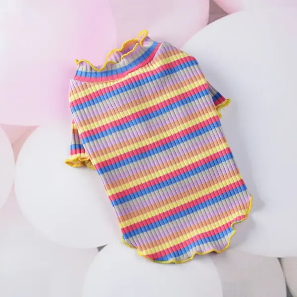 Bunte Streifen Sphynx Katze Weste Shirt für kleine Katzen Katten Kedi Baumwolle Welpen Hund Haustier Kleidung mascotas Kleidung ropa para gatos - Image 17