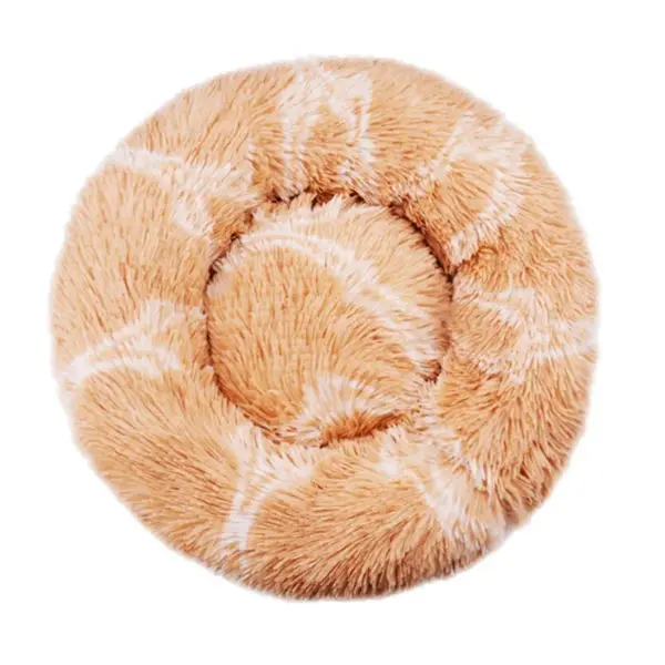 40-90cm rundes Haustier bett für großes Hunde bett super weiches Katzen bett lange Plüsch hundehütte für mittelgroße Hundehütte Winter warmes Schlafen - Image 13
