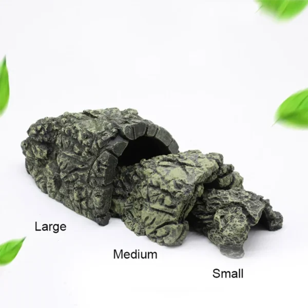 New Aquarium Decoration Resin Aquatic Fish Tank Ornament Decor Artificial Reptile Terrarium Turtle Accessories - Image 4