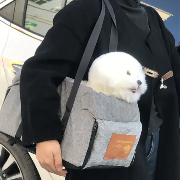 Tragbarer Auto-Sicherheits-Haustiersitz für mittelgroße/kleine Hunde, Katzenreisen, zentrale Steuerung, Katzen-Hundebett, Transport, Hundeträger, Schutz, Hundetaschen - Image 4