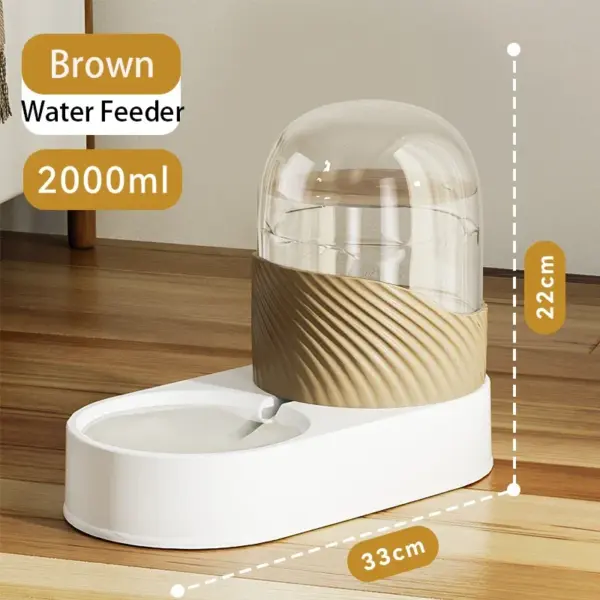 Pet Automatische Feeder Katze Wasser Dispenser Hund Automatische Feeder Katze Hund Wasser Dispenser Pet Bowl Kombination Pet Liefert 2/3,8 L - Image 14