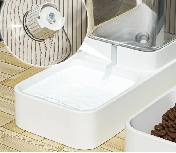 Automatischer Futterspender und Wasserspender für Katzen mit Schwerkraft-Aufbewahrungsbehälter für Katzen und Hunde - Image 22