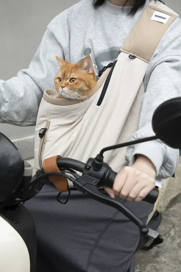 Haustier-Reisetasche, Umhängetasche, Outdoor-Rucksäcke, Katzentragetasche, Reiserucksack für Katzen, atmungsaktive Katzen-Tragetasche, Haustierbedarf - Image 22