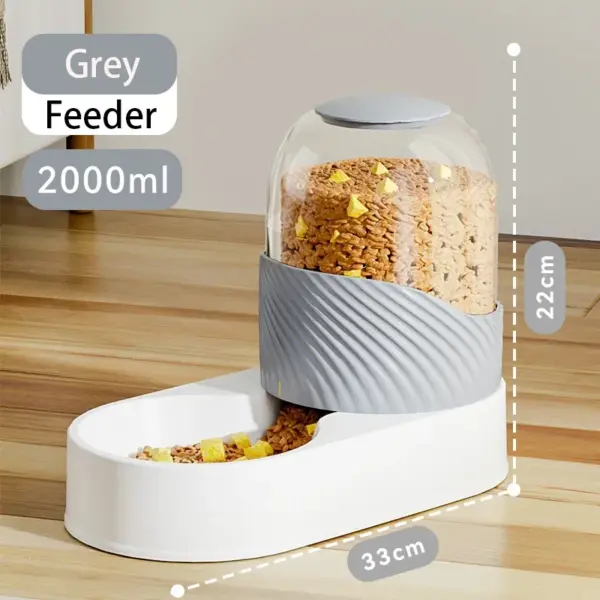 Pet Automatische Feeder Katze Wasser Dispenser Hund Automatische Feeder Katze Hund Wasser Dispenser Pet Bowl Kombination Pet Liefert 2/3,8 L - Image 17