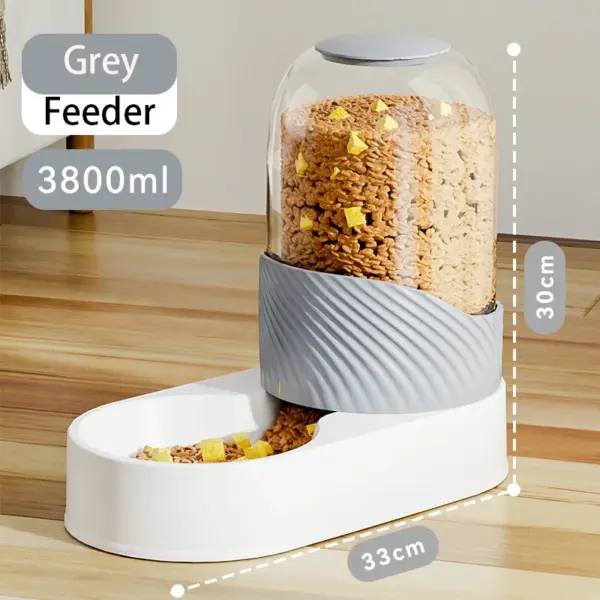 Pet Automatische Feeder Katze Wasser Dispenser Hund Automatische Feeder Katze Hund Wasser Dispenser Pet Bowl Kombination Pet Liefert 2/3,8 L - Image 12