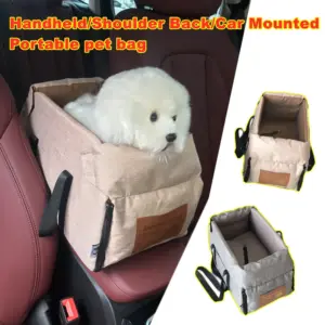 Tragbarer Haustier-Autositz, zentrale Sicherheit, für Reisen, Katzen, Hundebett, Transport, Hundeträger, Schutz, Hundetaschen, für mittelgroße/kleine Hunde und Katzen