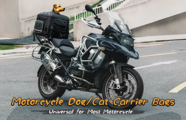 Motorrad Haustier Tasche Haustier Hund Träger mit Beifahrersitz Gepäckträger Für Yamaha MT07 MT09 R1 Für Touring Street Glide Road King - Image 8