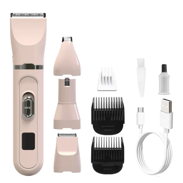 Dog Hair Clippers Grooming Electric Pet Clipper Professional Silent Hair Cutter USB Rechargeable Pet Grooming Clipper - Image 6