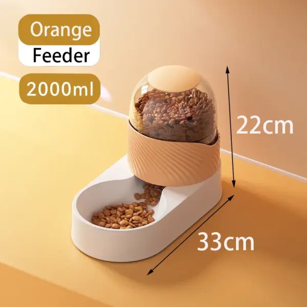 Pet Automatische Feeder Katze Wasser Dispenser Hund Automatische Feeder Katze Hund Wasser Dispenser Pet Bowl Kombination Pet Liefert 2/3,8 L - Image 13