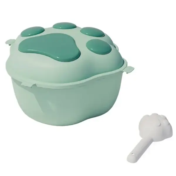 Große Hundefutter Lagerung Eimer Tiernahrung Lagerung Eimer Lebensmittel Dichtung Feuchtigkeit-beständig Katze Trockenfutter Eimer Lagerung Box Pet Snacks Eimer - Image 9
