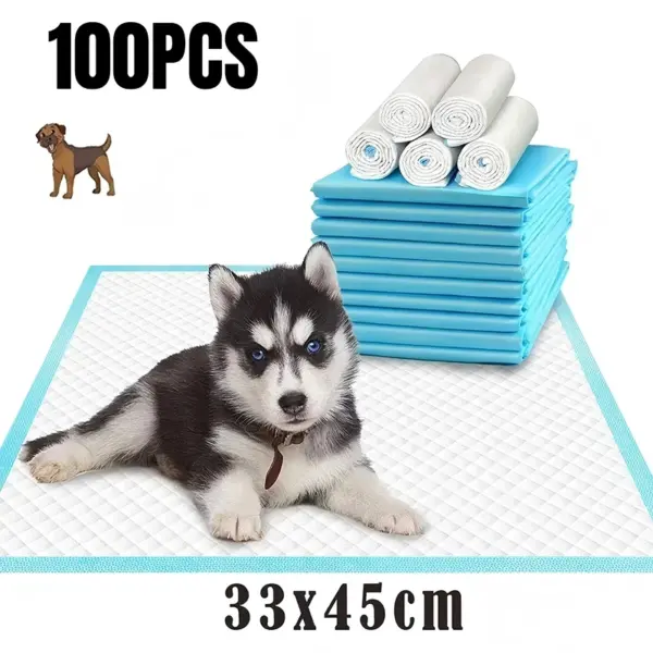 100/50/40/20PCS Welpen Training Pee Pads Saugfähigen Hunde Windeln Einweg Quick Dry Oberfläche Matte sauber Kissen Hund Liefert - Image 9