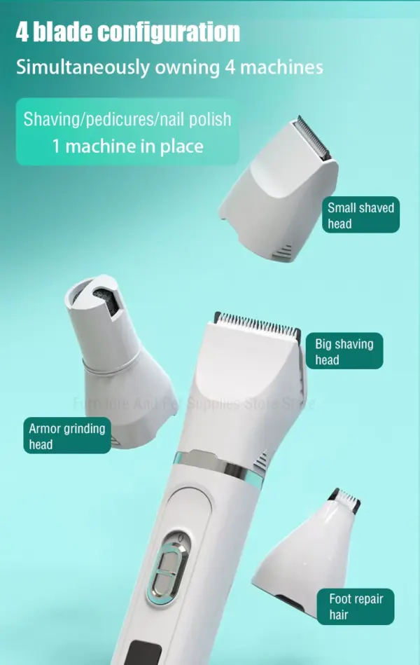 Hund Haar Clippers Pflege Elektrische Pet Clipper Professionelle Stille Haar Cutter USB Aufladbare Hundesalon Clipper - Image 11