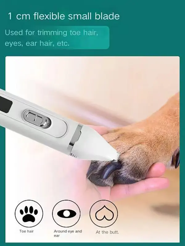 Hund Haar Clippers Pflege Elektrische Pet Clipper Professionelle Stille Haar Cutter USB Aufladbare Hundesalon Clipper - Image 13