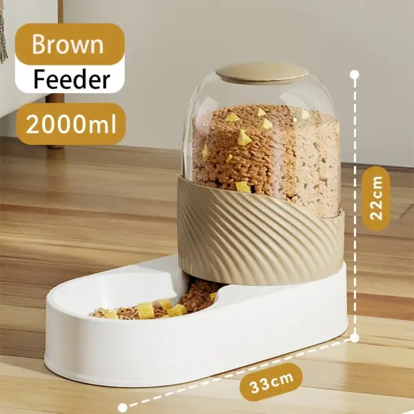 Pet Automatische Feeder Katze Wasser Dispenser Hund Automatische Feeder Katze Hund Wasser Dispenser Pet Bowl Kombination Pet Liefert 2/3,8 L - Image 15
