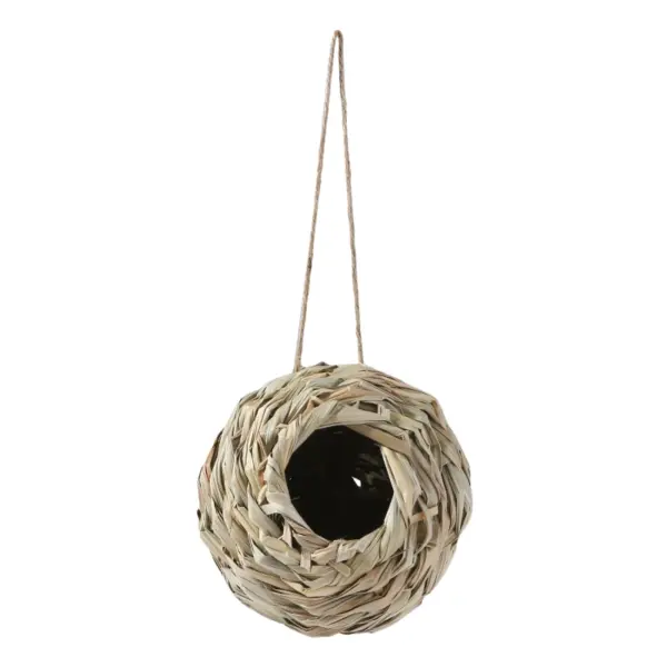 1pc Natürliche Handgemachte Stroh Vogel Nest Taube Haus Papagei Nest Warme Haustier Schlafzimmer Hof Kleine Tier Vogel Käfige - Image 31