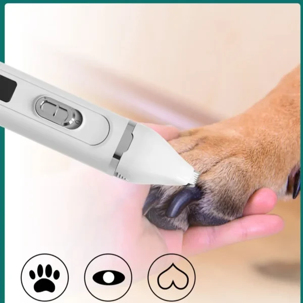 Dog Hair Clippers Grooming Electric Pet Clipper Professional Silent Hair Cutter USB Rechargeable Pet Grooming Clipper - Image 2