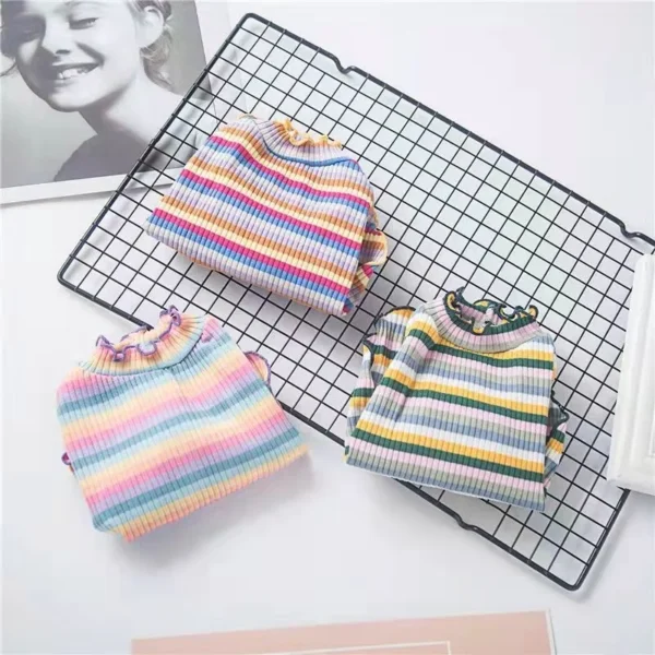 Colorful Stripe Sphynx Cat Vest Shirt for Small Cats Katten Kedi Cotton Puppy Dog Pet Clothes mascotas Clothing ropa para gatos - Image 3