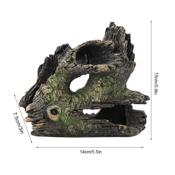 Aquarium Künstliche Brücke Harz Landschaft Dekoration Brücke Aquarium Ausrüstung Zubehör Ornament Höhle Aquatische Haustier Fisch - Image 17