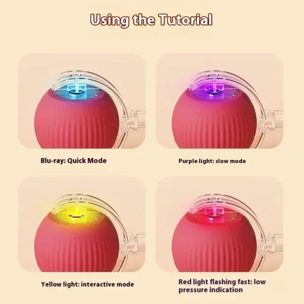 Interactive Toy Ball for Cats Cat Toys Interactive Automatic Electric Rolling Ball Toys Cats Pet Products Accessories Things - Image 6