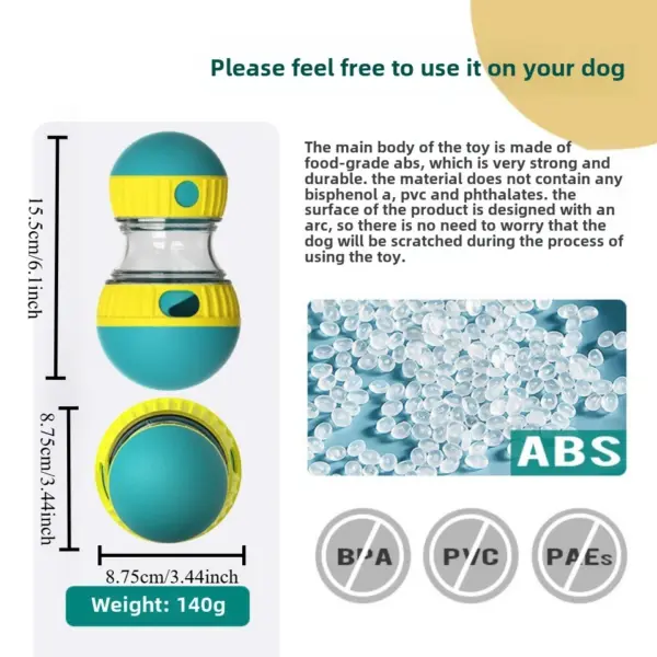 Haustier Hund Rollen Undichte Lebensmittel Ball Lebensmittel Grade Material Slow Food Training Slow Food Hund Spielzeug Hund Schüssel Pet Liefert Hund - Image 13
