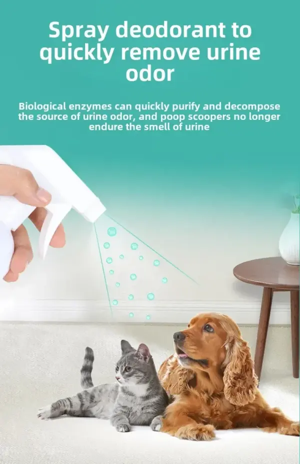 Katze Hund Urin Haustier Biologisches Enzym Deodorant Hund Katze Indoor Deodorant und Deodorant Spray - Image 9