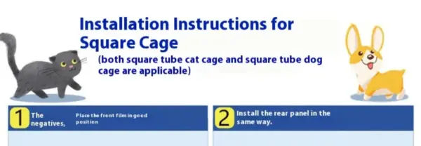 Katzen käfig Villa Hund Haustier Hunde käfige Haus auslaufs ichere Pfanne Metall Hunde kiste mit Tür abnehmbare Tablett Zwinger auf Rädern Haustier möbel - Image 54
