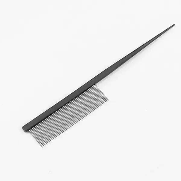Welpen-Pflegekamm, Groomer für Hunde, Metall-Groomer, Haustierkämme, Haarbürste, Katzen- und Hundepflegekämme, scharfe Schwanzreihe für Hunde und Katzen - Image 11