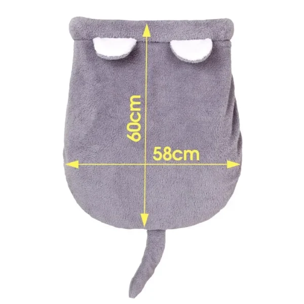 Pet Dog Kennel Cat Kennel Four Seasons Teddy Dog Kennel Cat Dog Mat Cotton Cattery Four Seasons Dog Sleeping Bag Double Plush - Image 4