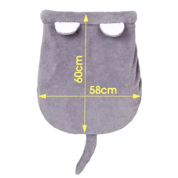 Haustier Hundehütte Katzenhütte Vier Jahreszeiten Teddy Hundehütte Katze Hundematte Baumwolle Cattery Vier Jahreszeiten Hundeschlafsack Doppelplüsch - Image 4