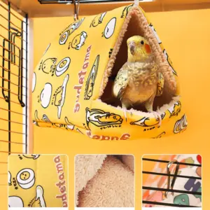 Papagei Zelt Haustier Vogel Käfige Warme Plüsch Hängematte Hängen Höhle Sittich Hütte Zelt Bett Vogel Nest Haus Schlafen Schlüpfen Zubehör