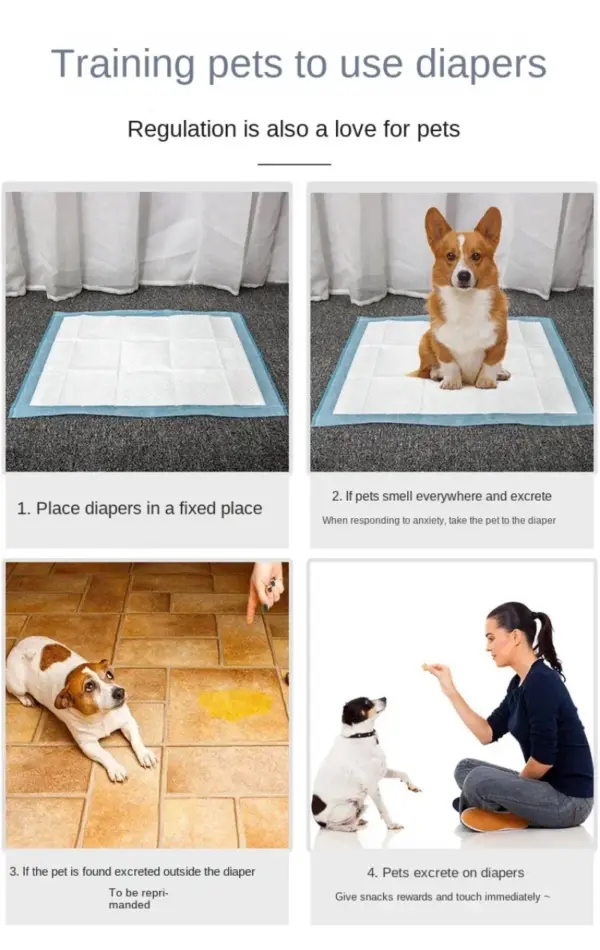 100/50/40/20PCS Saugfähige Hunde Windeln Einweg Welpen Training Pipi Pads Schnell Trockene Oberfläche Matte sauber Kissen Hund Liefert - Image 12