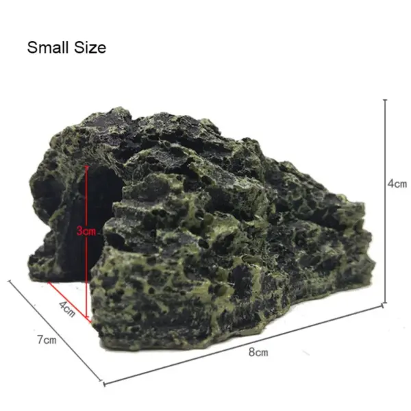 Neue Aquarium Dekoration Harz Aquatische Aquarium Ornament Dekor Künstliche Reptil Terrarium Schildkröte Zubehör - Image 9