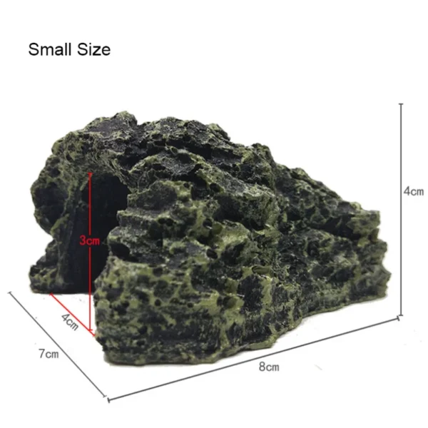 New Aquarium Decoration Resin Aquatic Fish Tank Ornament Decor Artificial Reptile Terrarium Turtle Accessories - Image 9