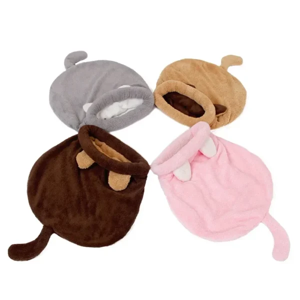 Pet Dog Kennel Cat Kennel Four Seasons Teddy Dog Kennel Cat Dog Mat Cotton Cattery Four Seasons Dog Sleeping Bag Double Plush - Image 2