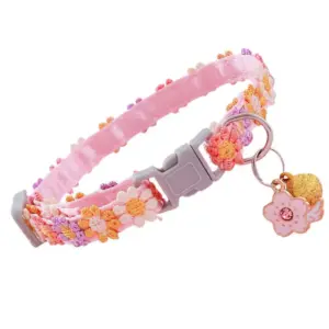 Kätzchenhalsband, abtrünniges, verstellbares Hundehalsband mit Glöckchen, Heimtierbedarf, Katzenzubehör, niedliches Kätzchen-Kostüm, Halsdekoration für Welpen