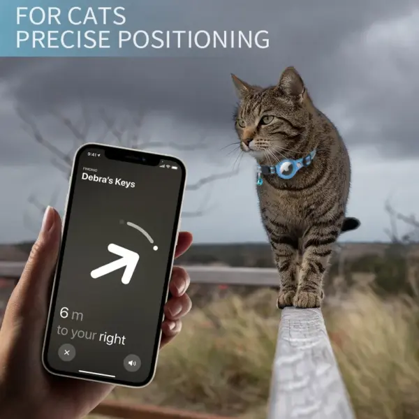 Airtag Case Halsband für Katzen mit Schutzhülle für Anti Lost Locator Tracker Hunde zubehör reflektierende Haustier halsbänder - Image 20